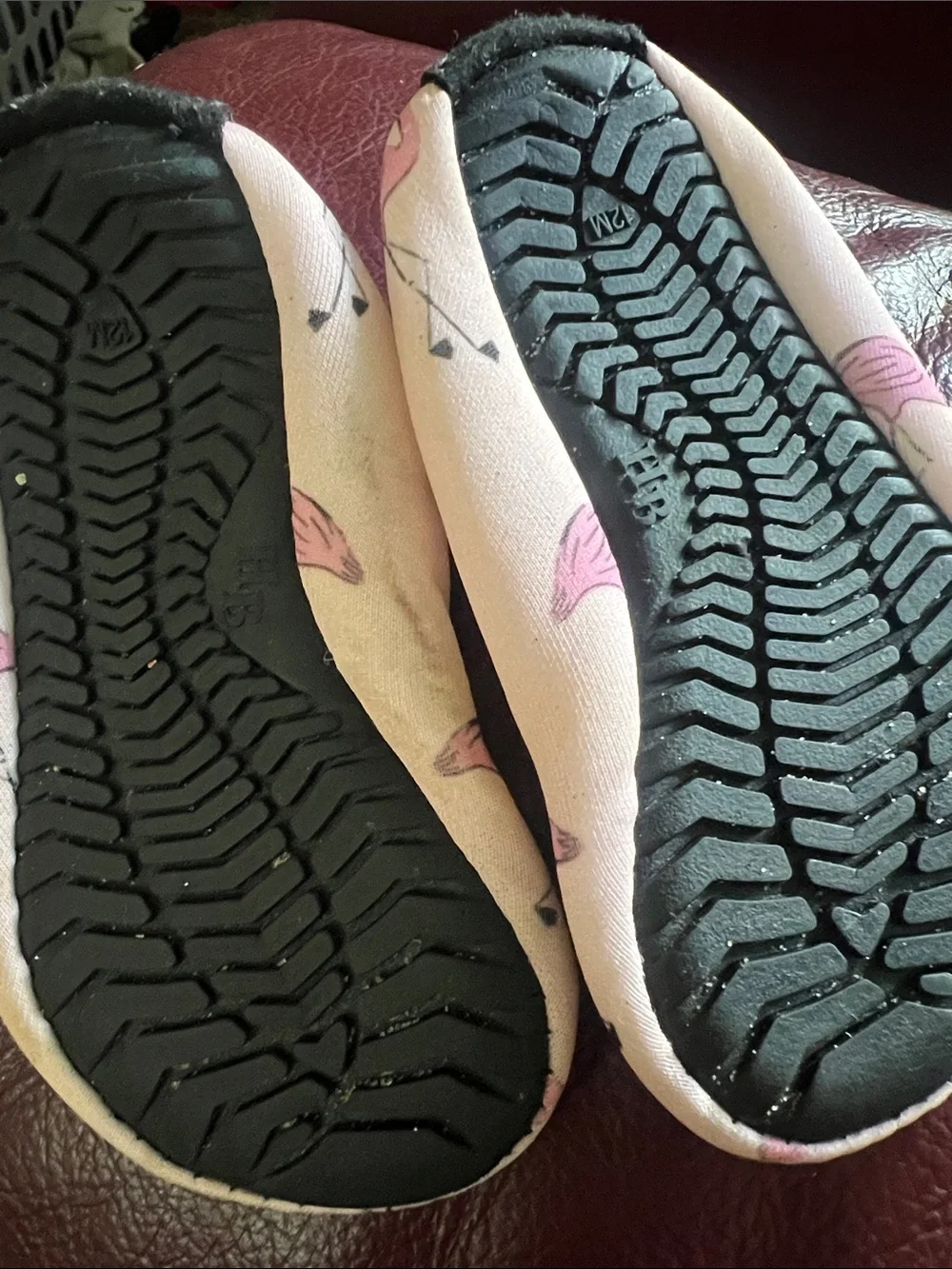 Pink Flamingo Baby Water Shoes